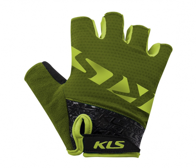 Перчатки KLS LASH FOREST XXL, лёгкие и прочные, ладонь из синтетической кожи с гелевыми вставками