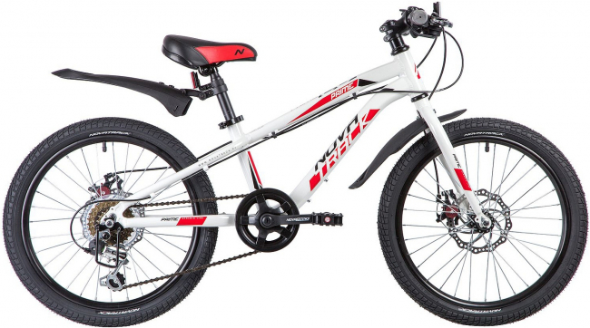 Велосипед NOVATRACK 20", PRIME, белый, алюминий