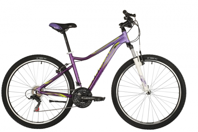 Велосипед STINGER 27.5" LAGUNA STD фиолетовый, алюминий, размер 19"